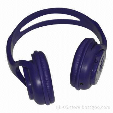 Super slim On-ear Stereo Bluetooth Headset with 20-20kHz Frequency Response Range, 1.2m Cord Length